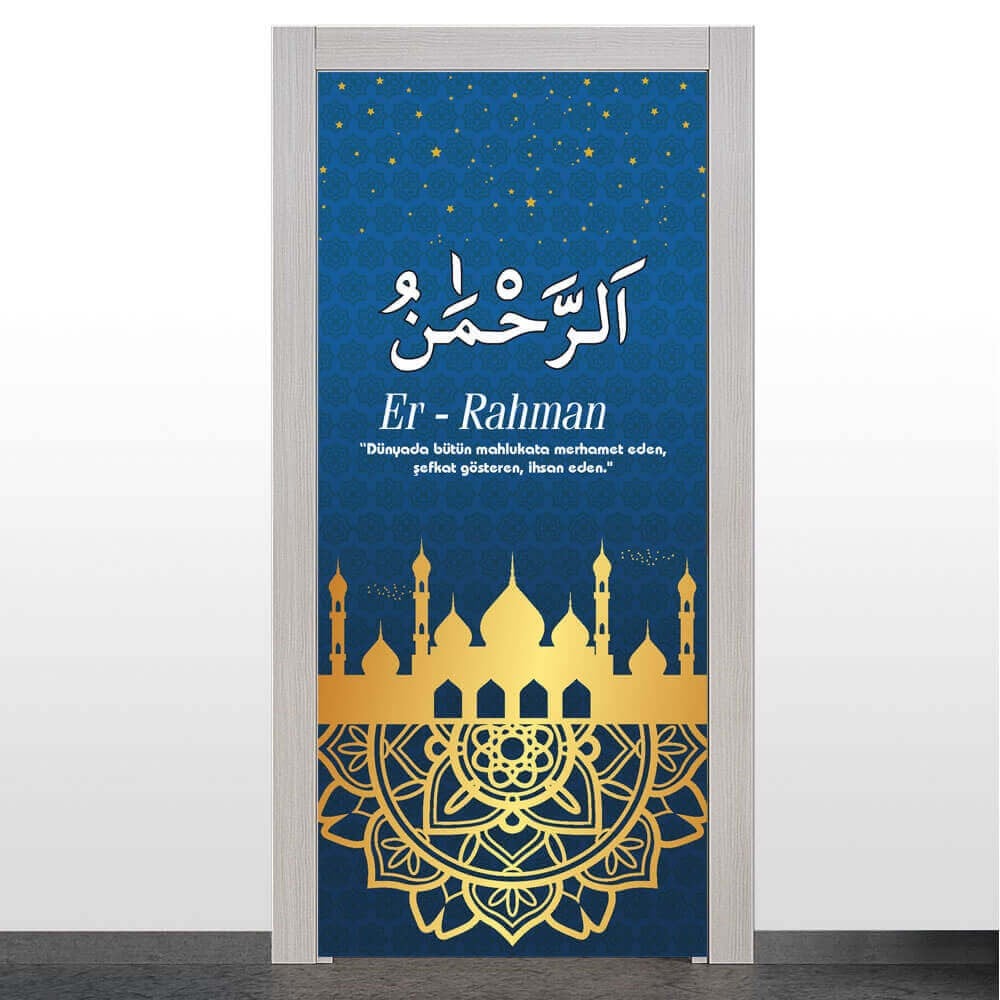 Esma-ül Hüsna Kapı Giydirme 1