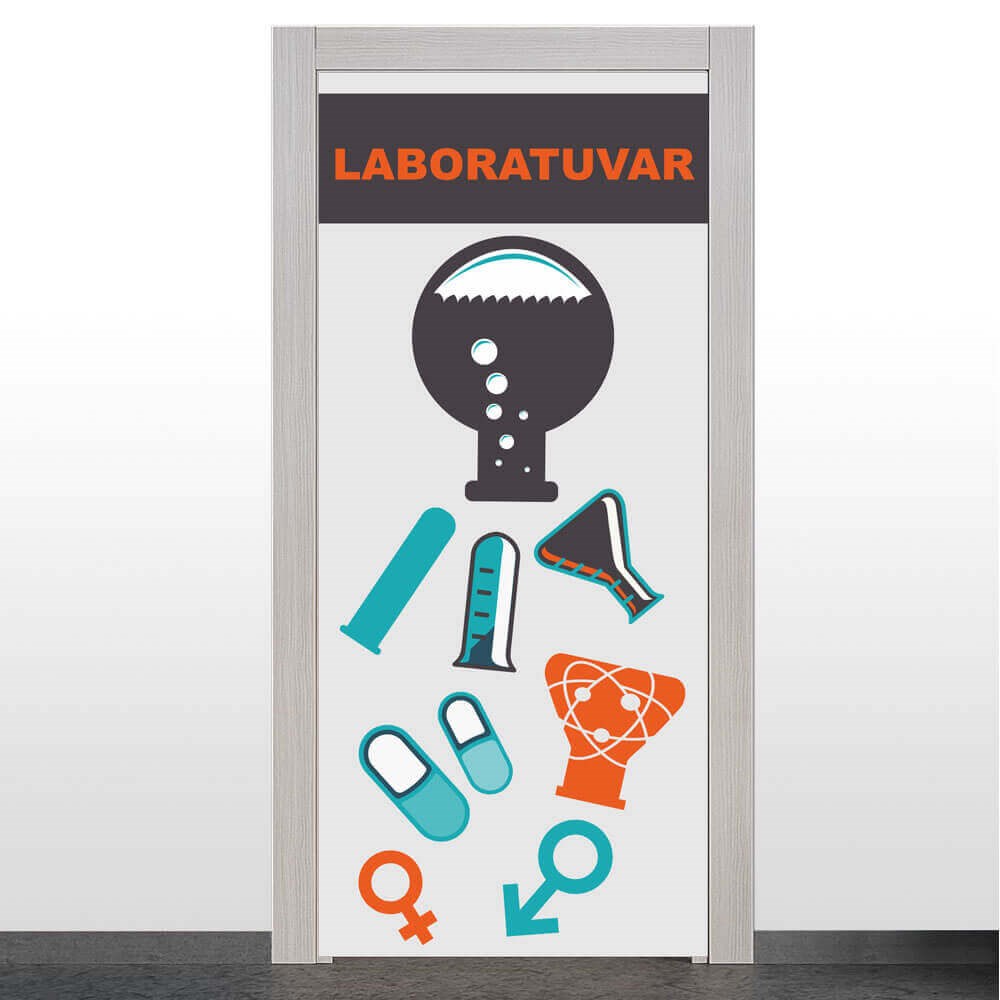 Fen Laboratuvarı Kapı Giydirme