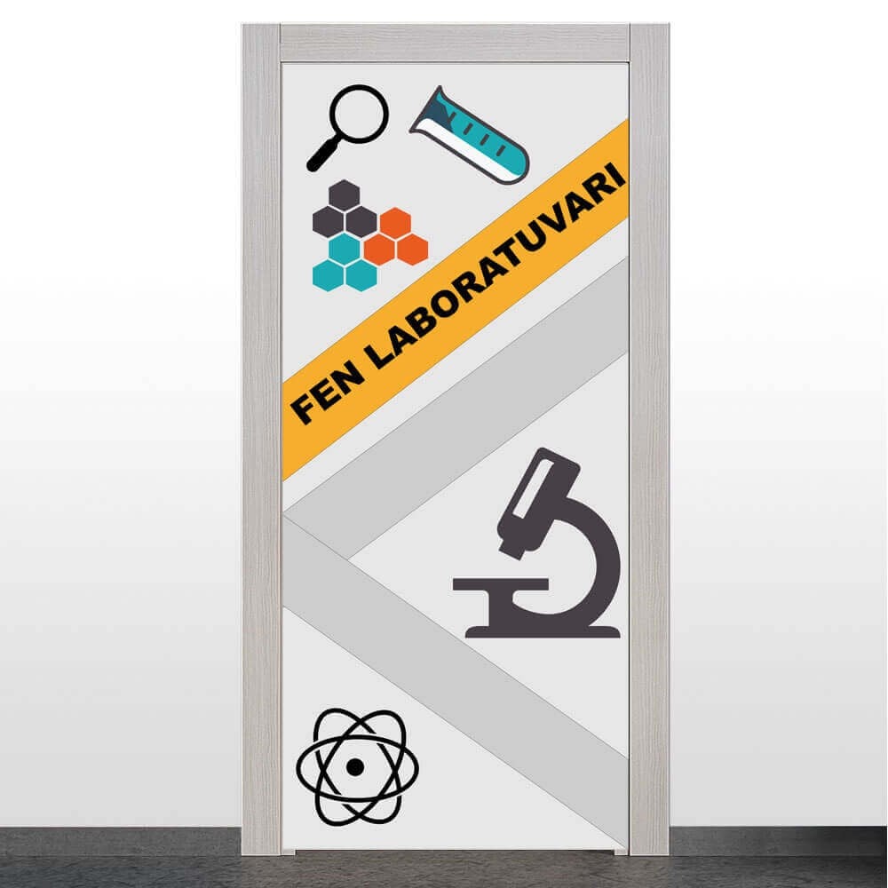 Fen Laboratuvarı Kapı Giydirme