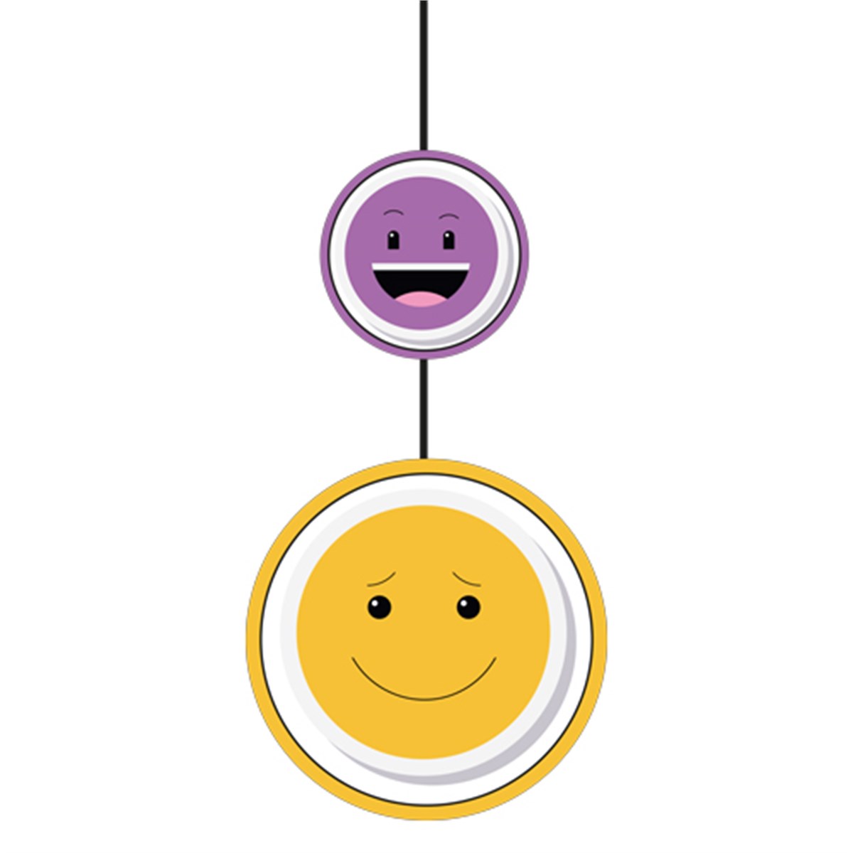 İkili Emoji Dönkart 