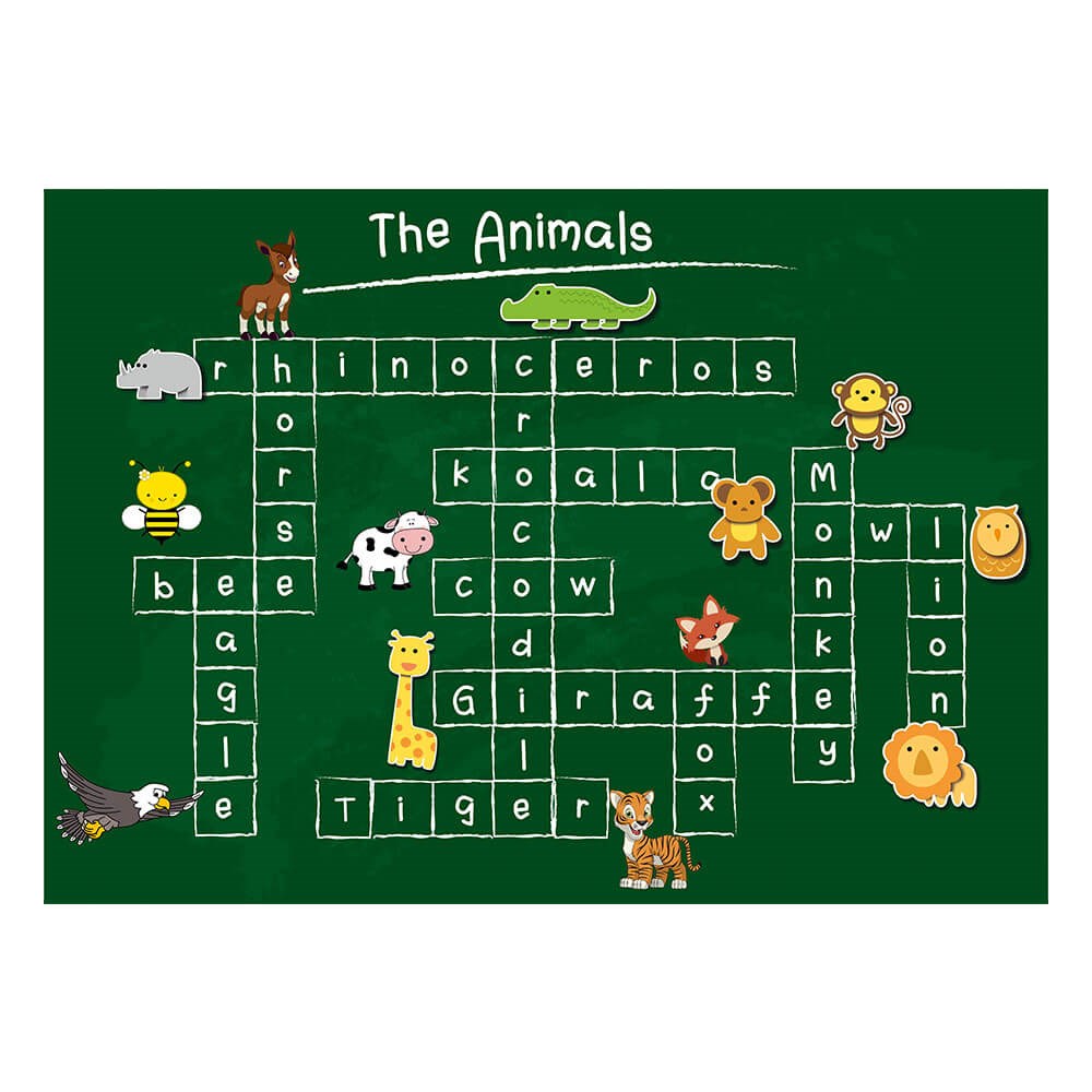 İngilizce Bulmacalı Afiş