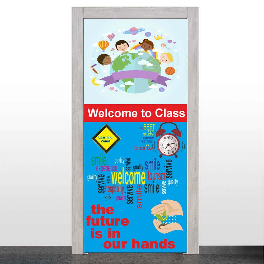 İngilizce Sınıfı Kapı Giydirme        