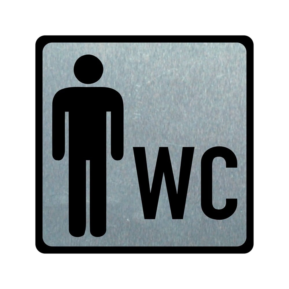 Kapı İsimlik - Metal - Plastik ( 12 cm x 12 cm )