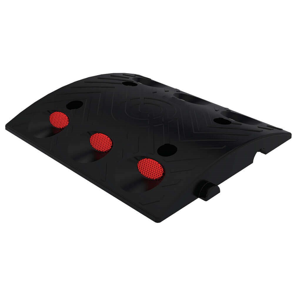 Kedi Gözlü Kasis Gövdesi - Hız Kesici - 30 cm - Siyah