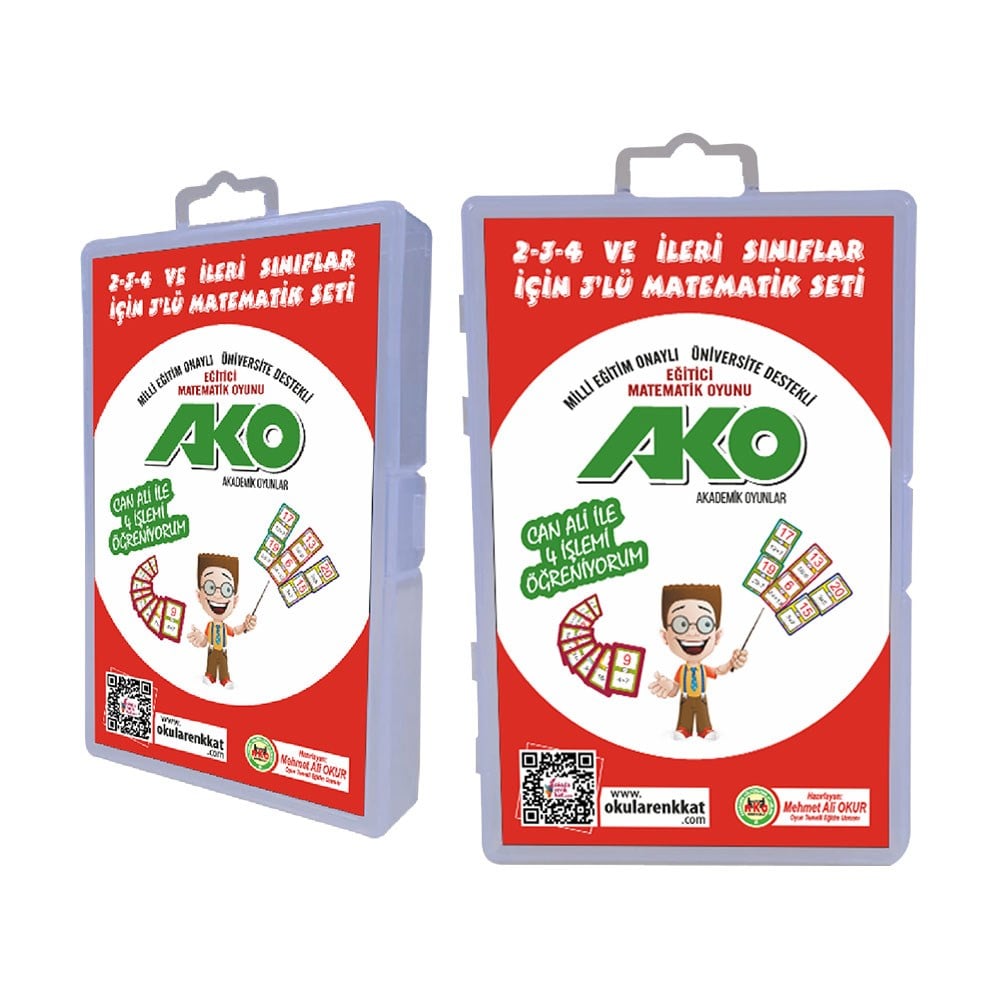 m.kart22-3-4 ve İleri Sınıflar İçin Matematik Oyun Seti - Matematik Oyun KartlarıMatematik Oyun KartlarıOkularenkkat