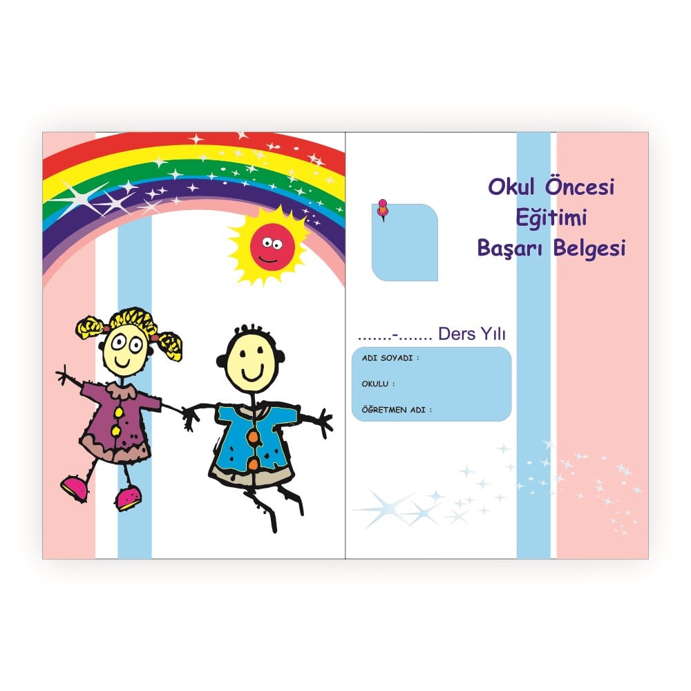 M005Anaokulu Öğrenci Karnesi ( Okul Öncesi Eğitimi Başarı Belgesi )Karne DosyasıOkularenkkat