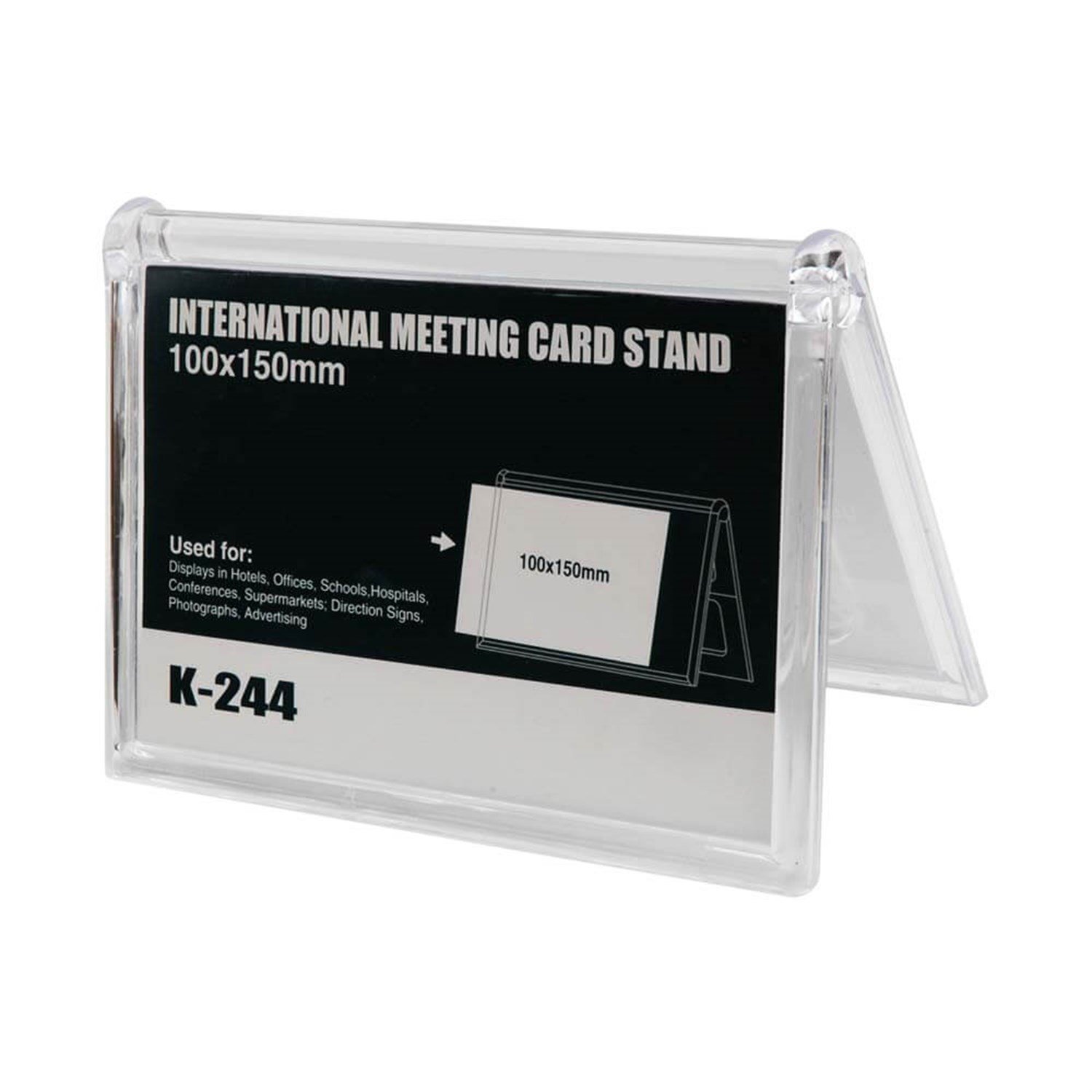 Masaüstü Menü Tutucu-Yatay(100X150mm)