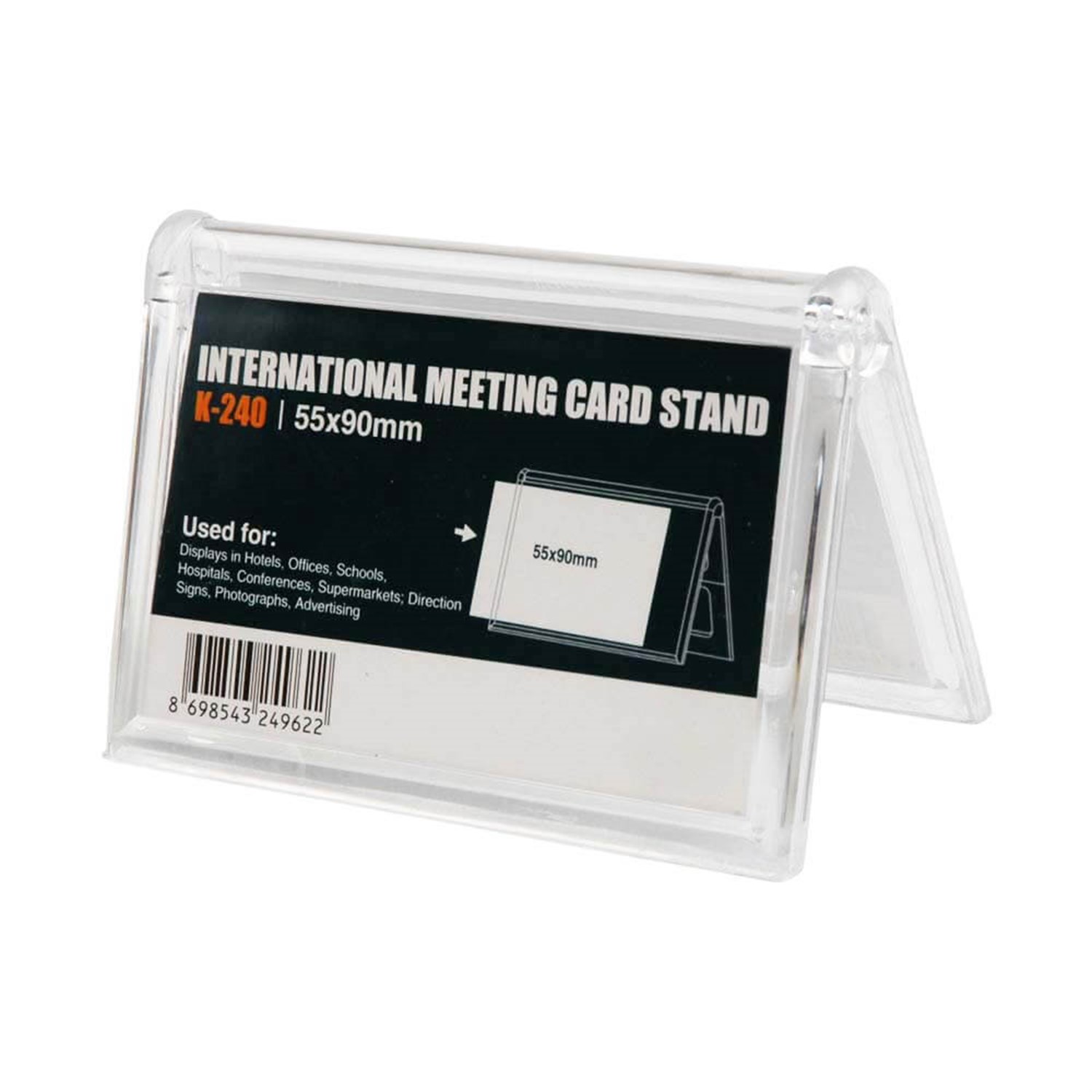 Masaüstü Yatay Kartlık-Reklamlık(55X90mm)