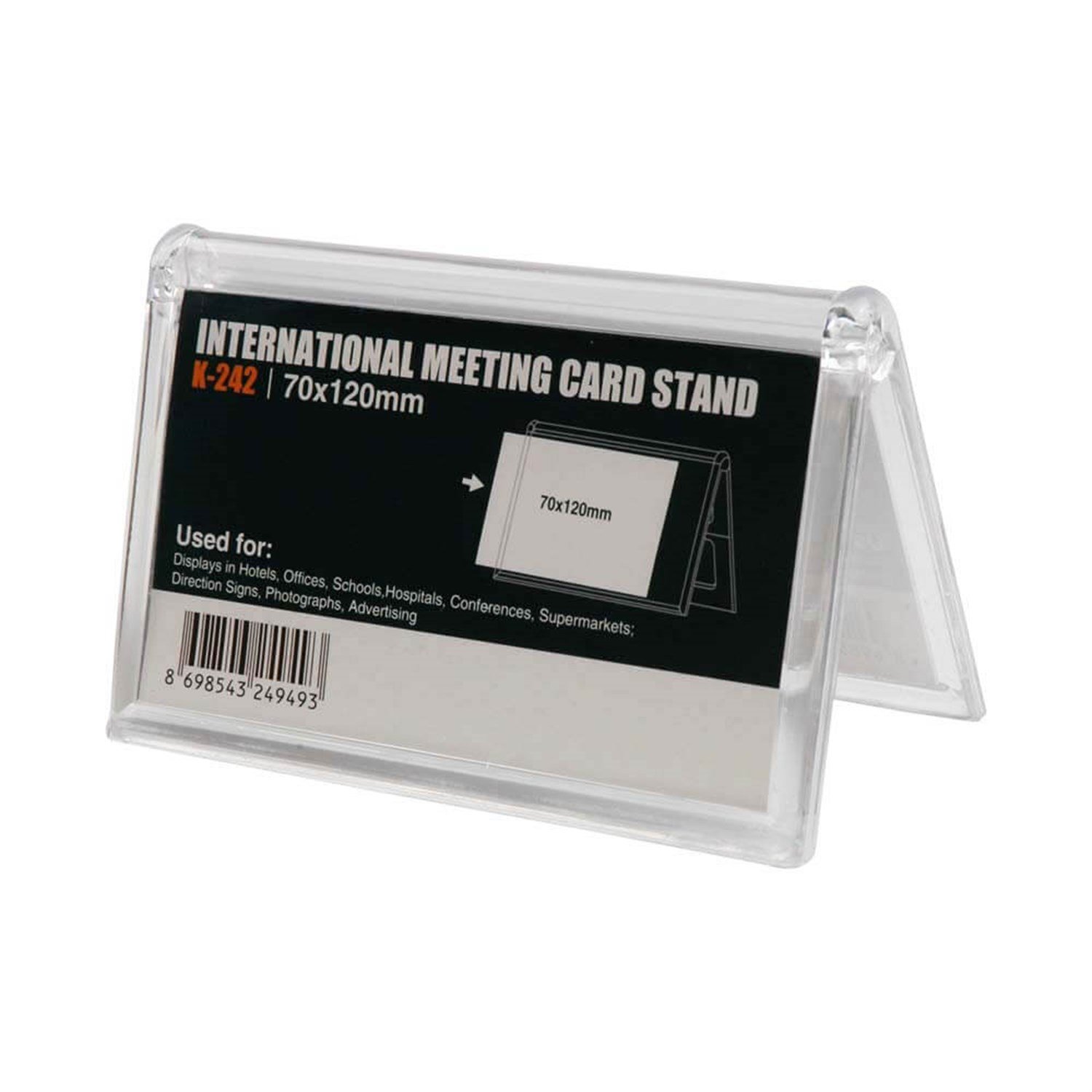 Masaüstü Yatay Kartlık-Reklamlık(70X120mm)