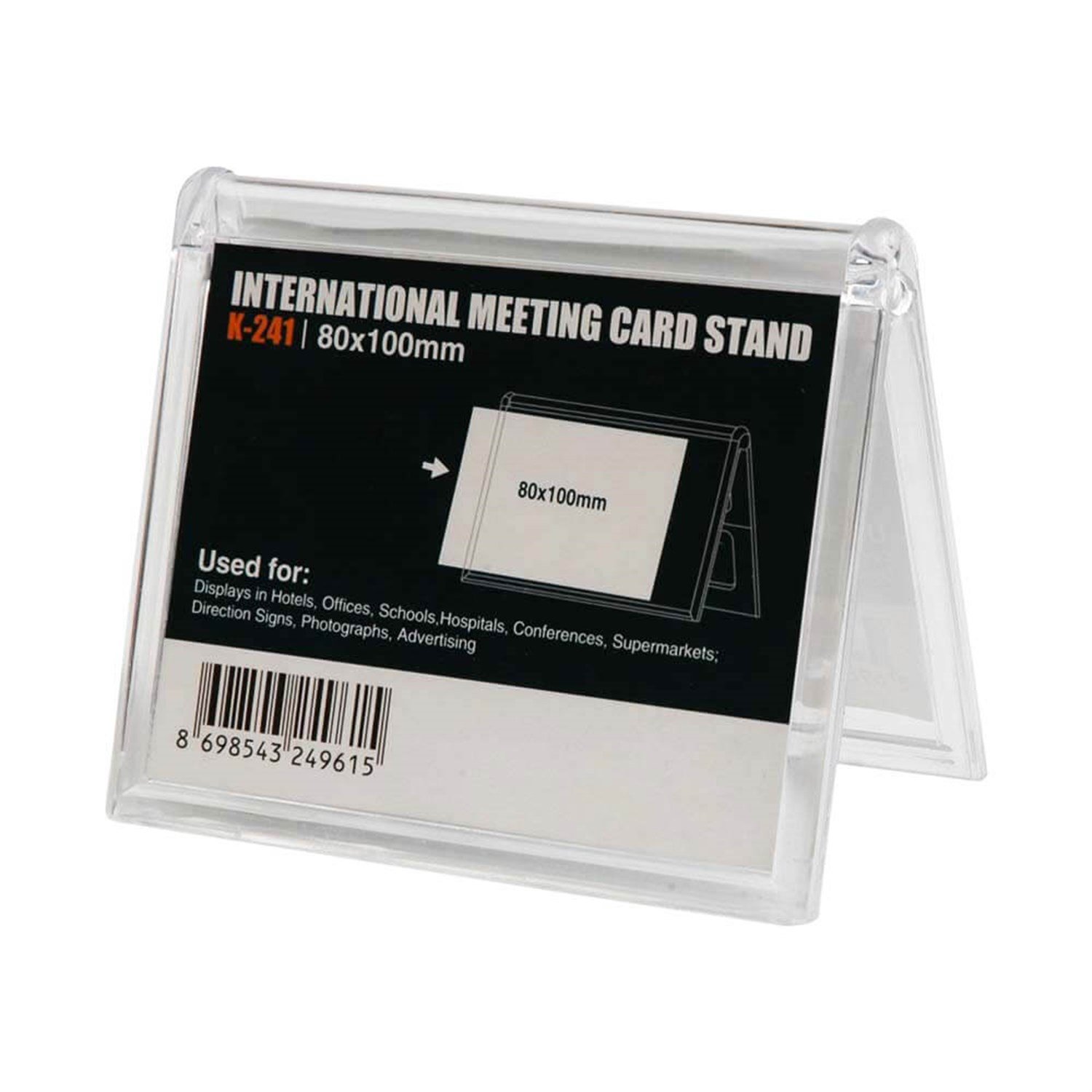 Masaüstü Yatay Kartlık-Reklamlık(80X100mm)