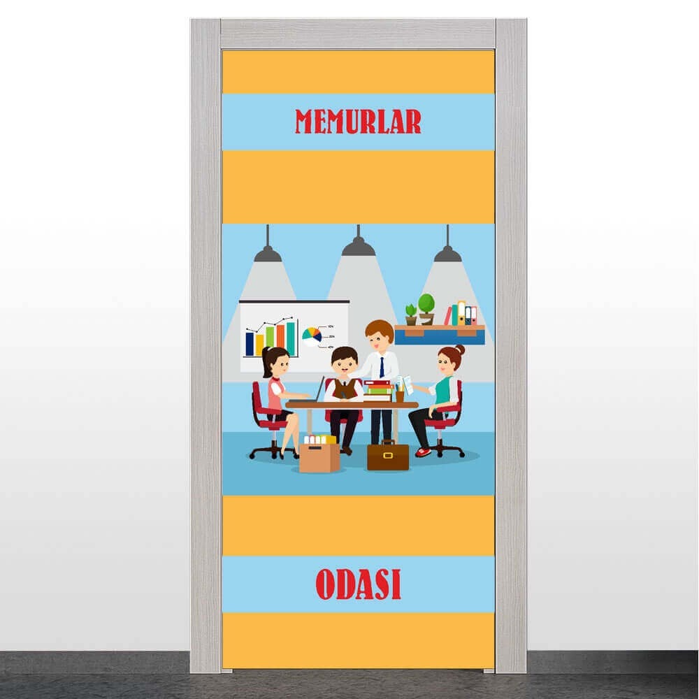 Memur Odası Kapı Giydirme