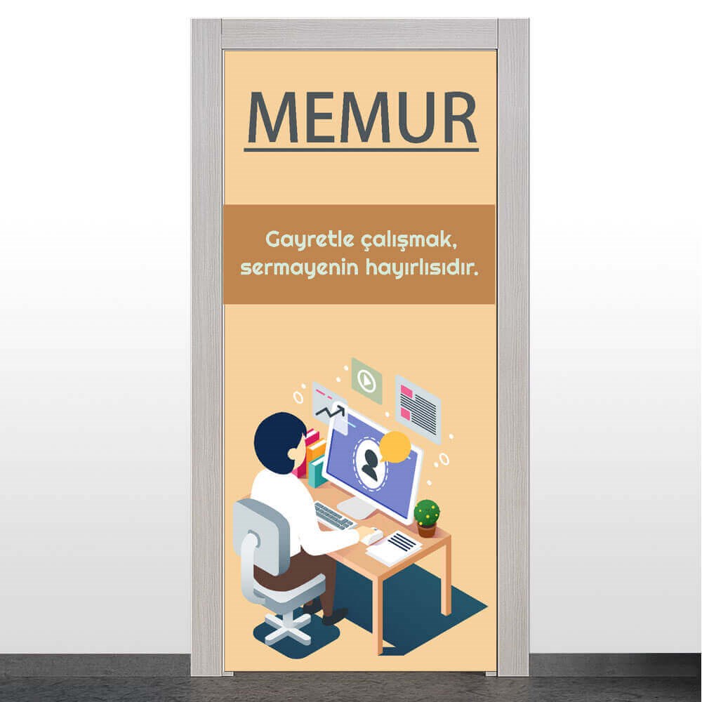 Memur Odası Kapı Giydirme