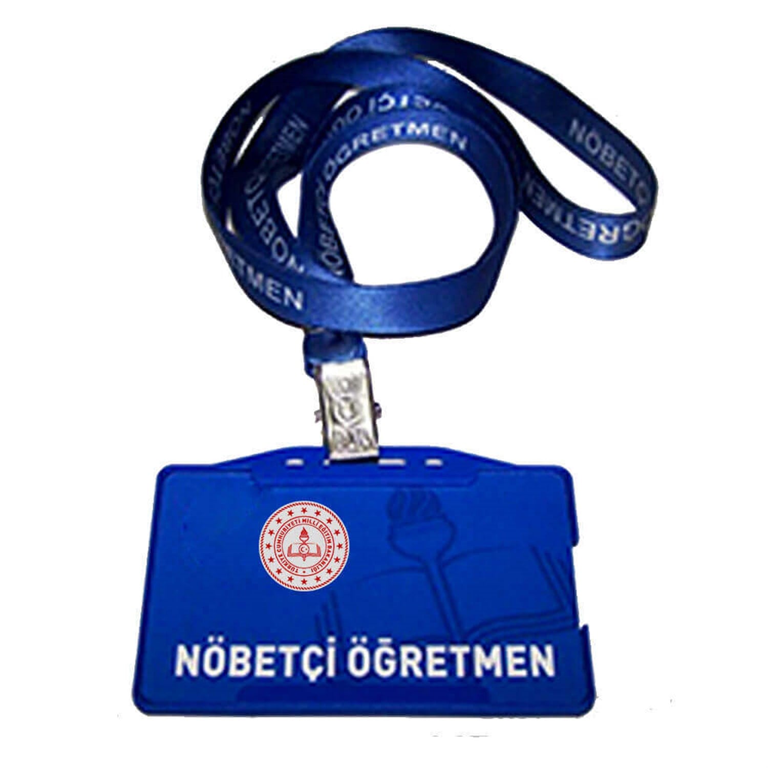 Nöbetçi Öğretmen Kartı (Pvc +Nöb. Öğrt. Yazılı Kurdela)