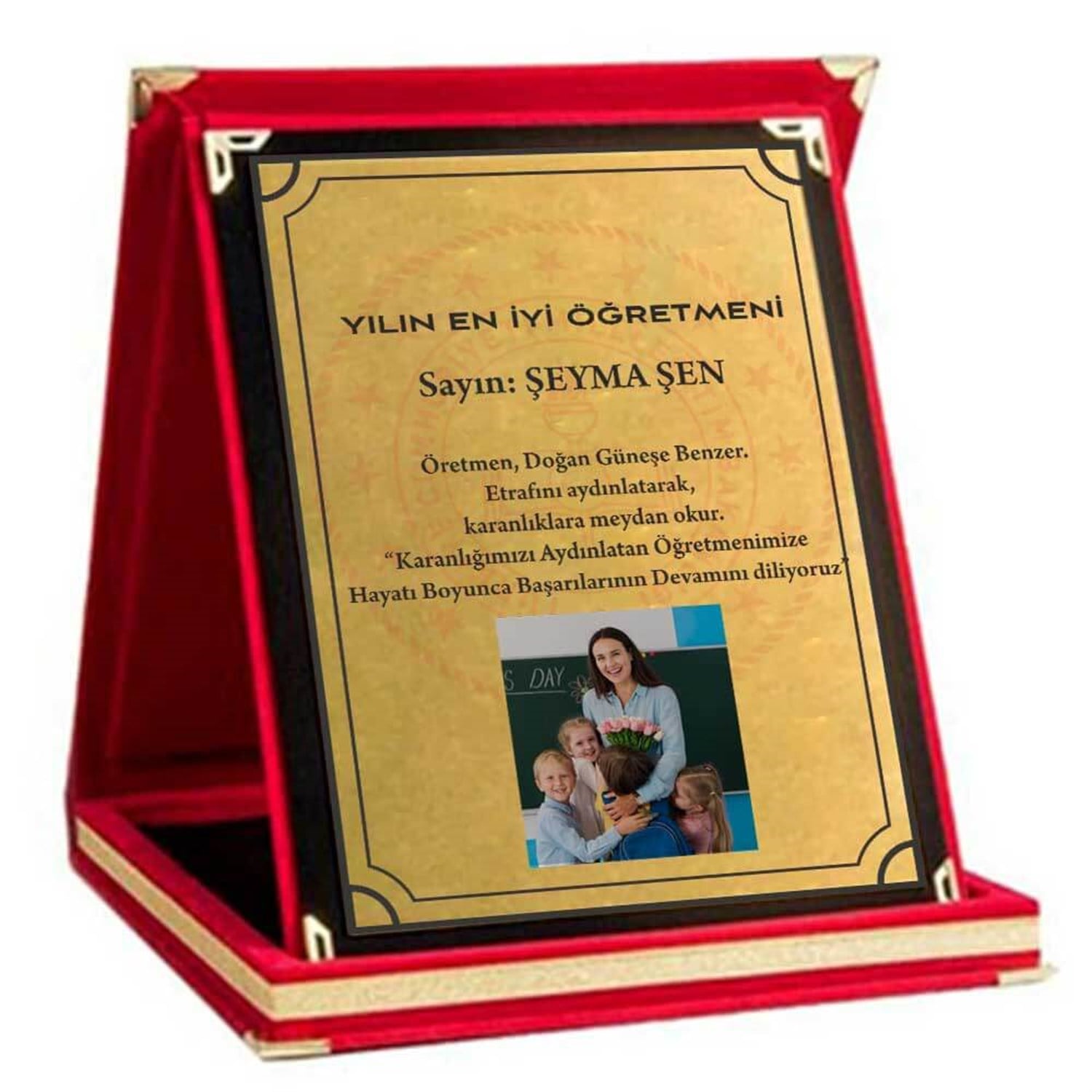 Öğretmenler Günü Plaketi