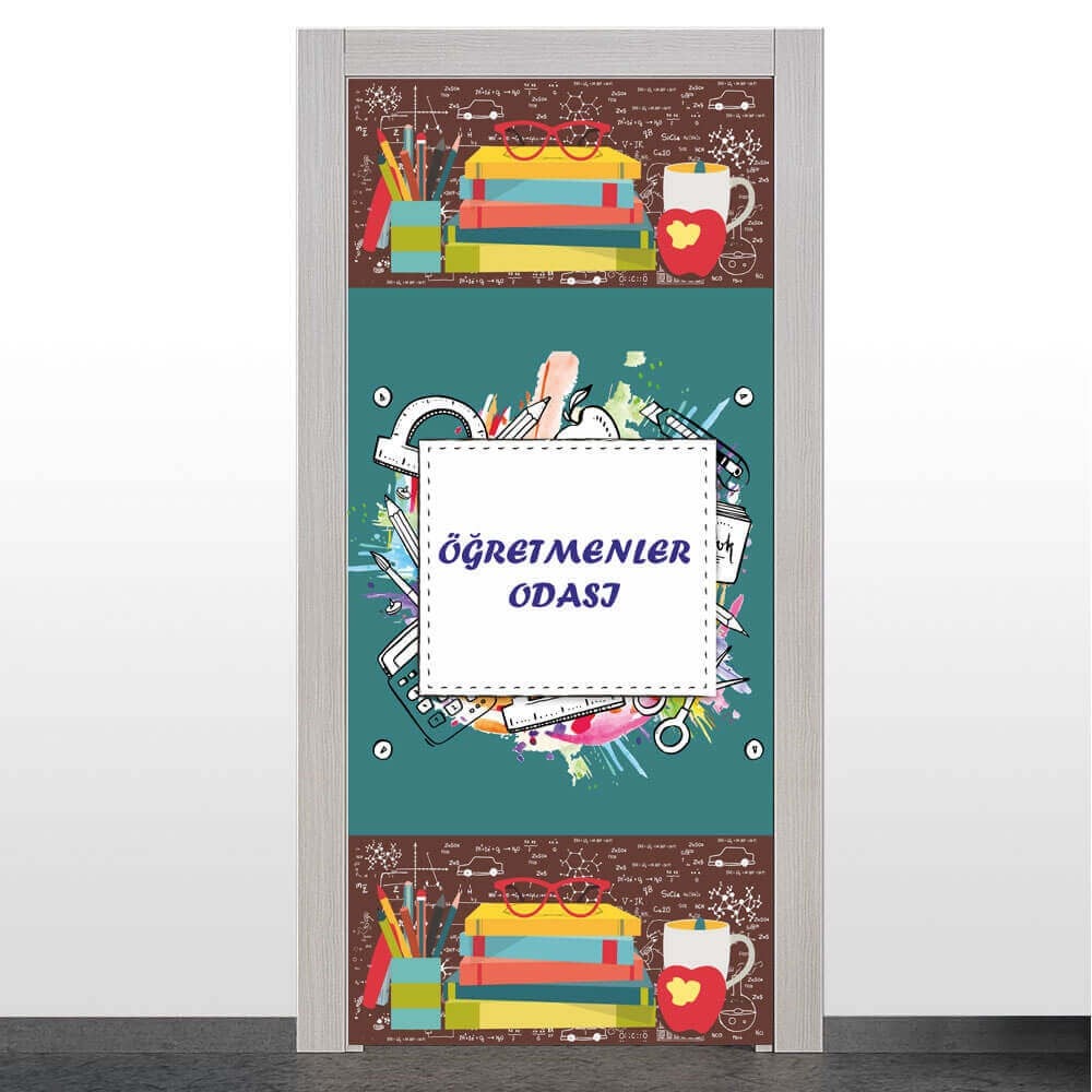 Öğretmenler Odası Kapı Giydirme