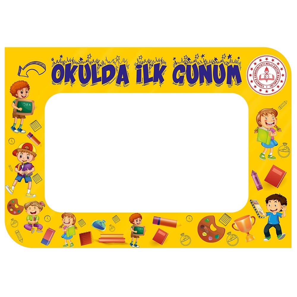 ohç1Okulda İlk Günüm Hatıra ÇerçevesiOkula Hoş geldin ÜrünleriOkularenkkat
