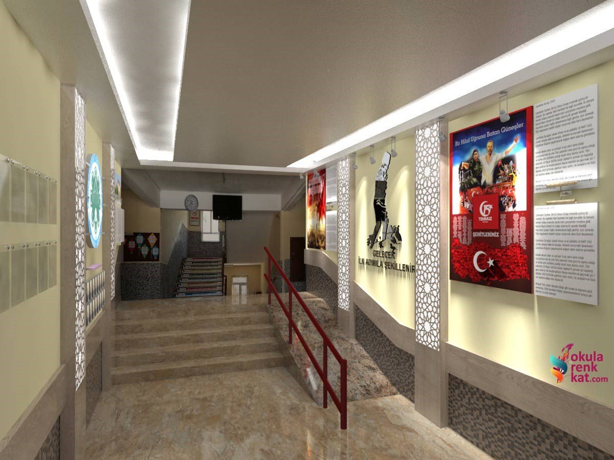 Okul Giriş Tasarımı