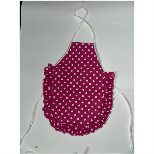 orkönlük2Pembe Benekli Fırfırlı Çocuk ÖnlükÖNLÜKOkularenkkat