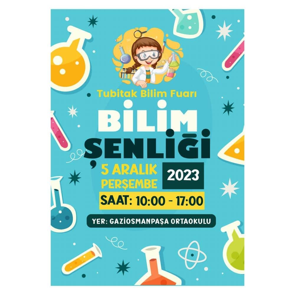 orktbtafs0025Tübitak Bilim Şenliği AfişBranda - Afiş Okularenkkat