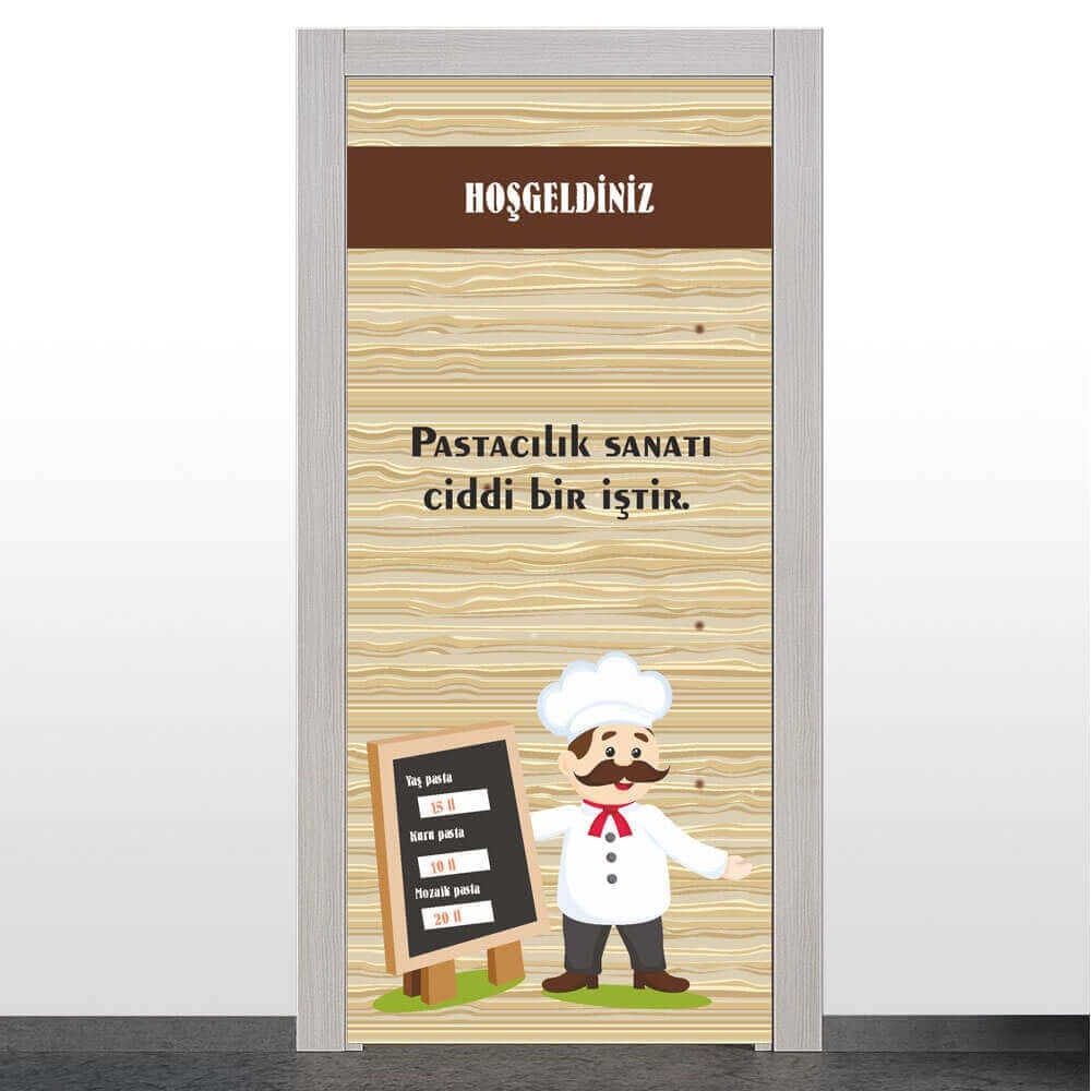 Pastacılık Bölümü Kapı Giydirme