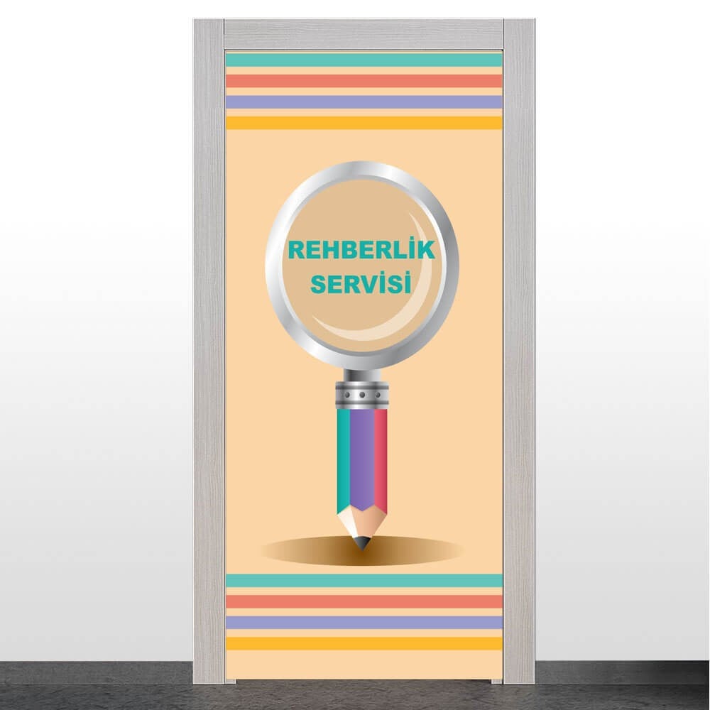 Rehberlik Servisi Kapı Giydirme