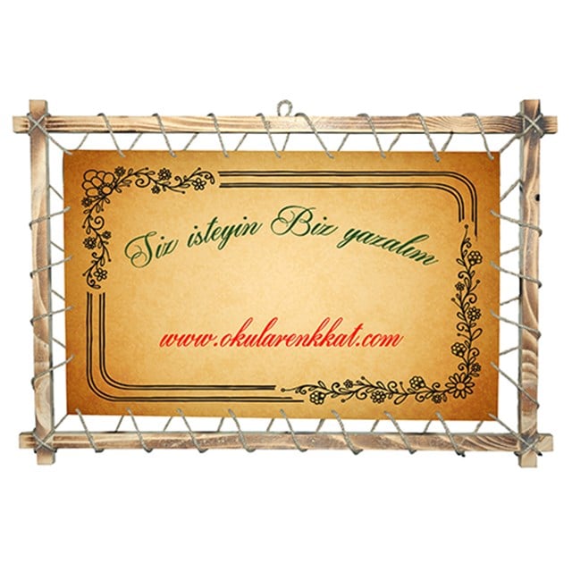 Değerler Eğitimi Tablo - Siz İsteyin, Biz Yazalım 5