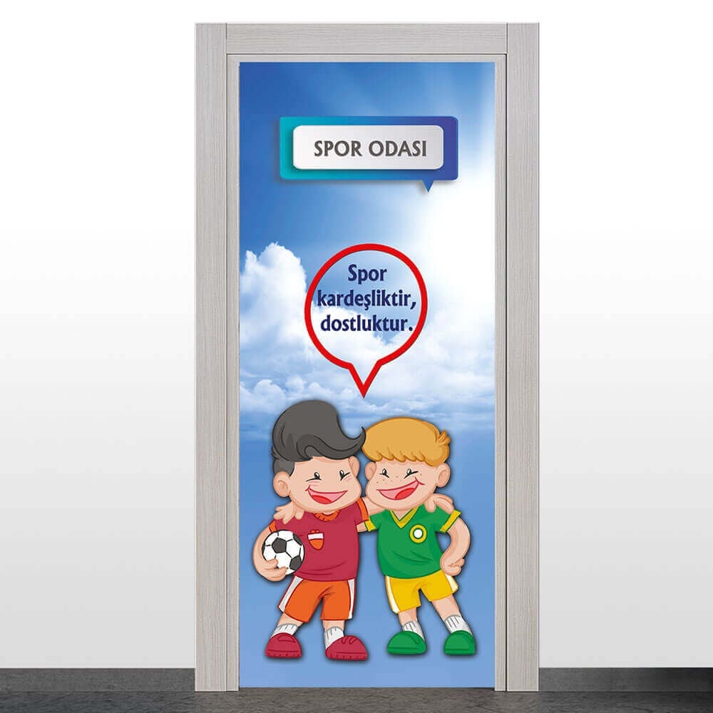 Spor Odası Kapı Giydirme