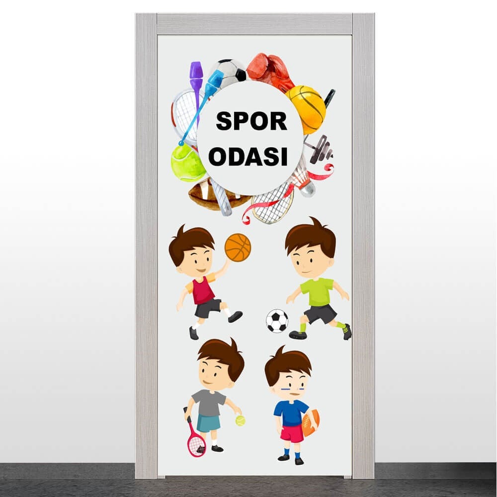 Spor Odası Kapı Giydirme