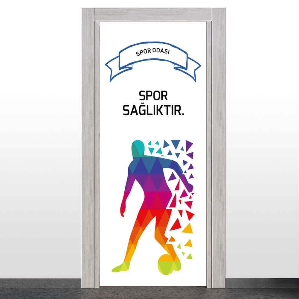 Spor Odası Kapı Giydirme