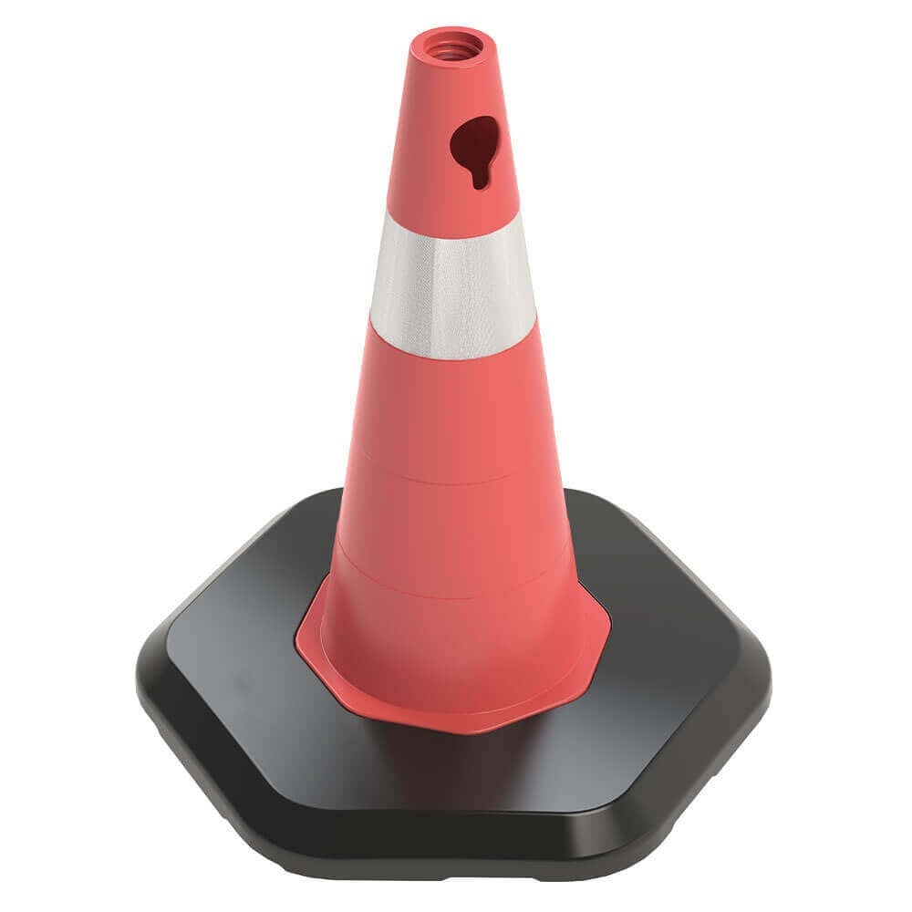 Trafik Konisi Ağırlıklı Pvc - 73 cm - Reflektifli