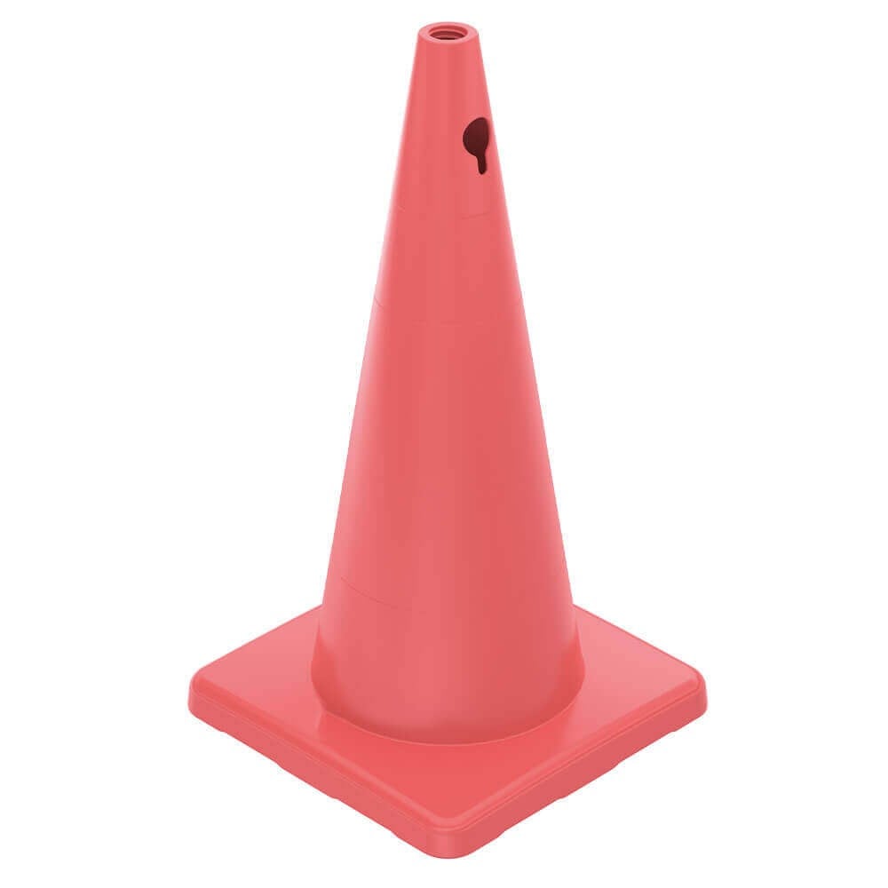 Trafik Konisi Dörtgen Pvc - 73 cm - Reflektifsiz