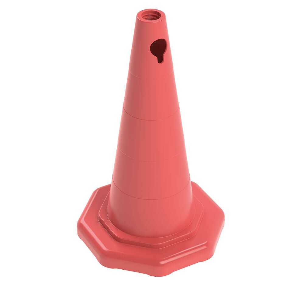 Trafik Konisi Sekizgen Pvc - 73 cm - Reflektifsiz