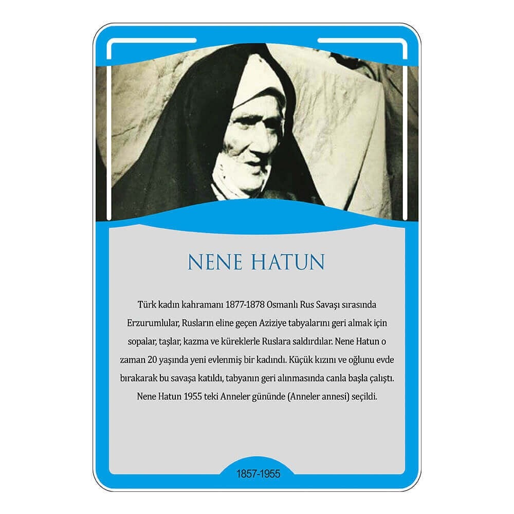 Türk Büyükleri - Nene Hatun Afişi