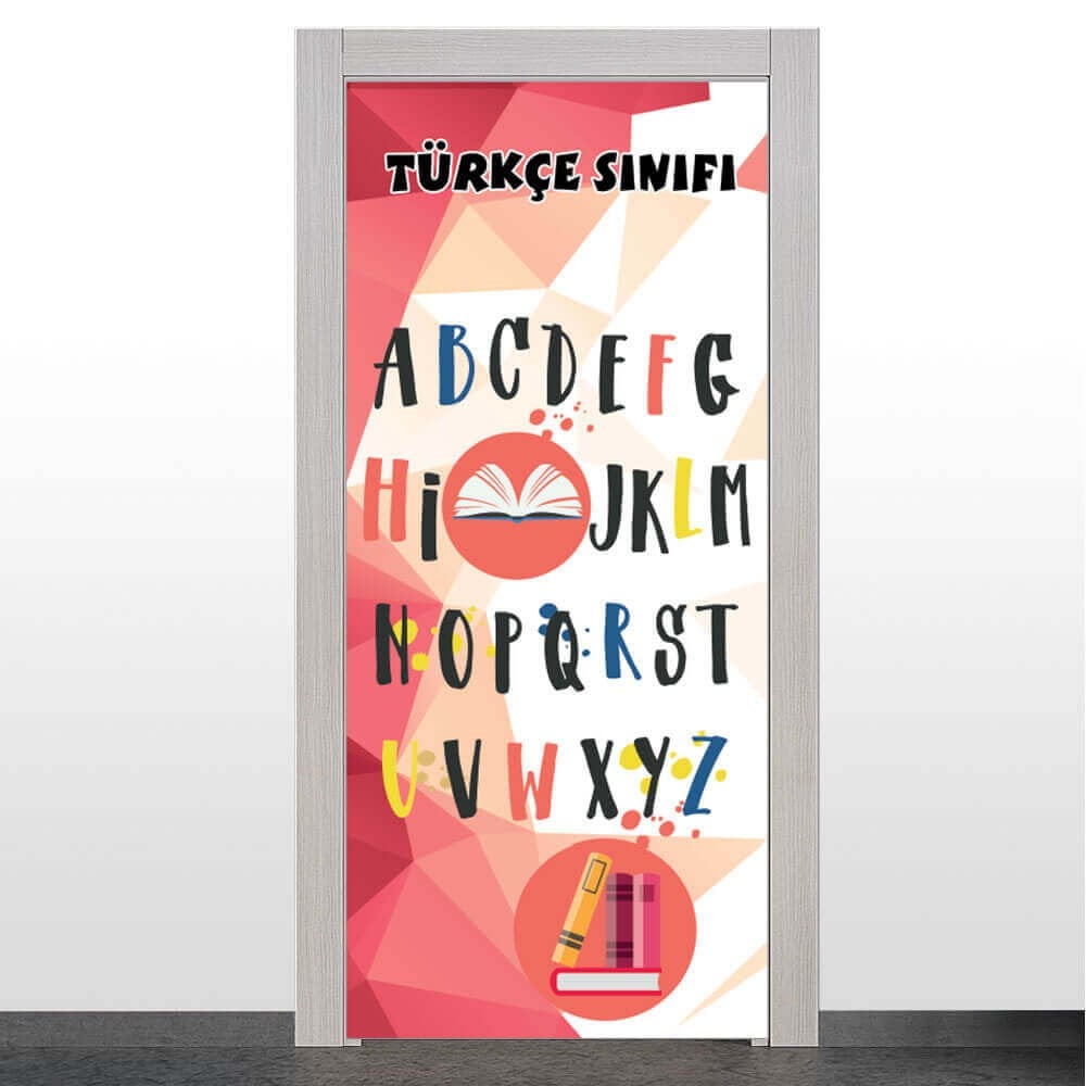 Türkçe Sınıfı Kapı Giydirme