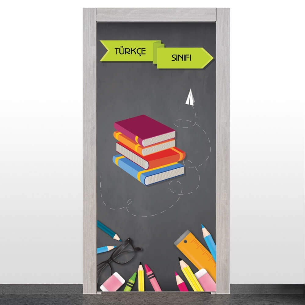 Türkçe Sınıfı Kapı Giydirme