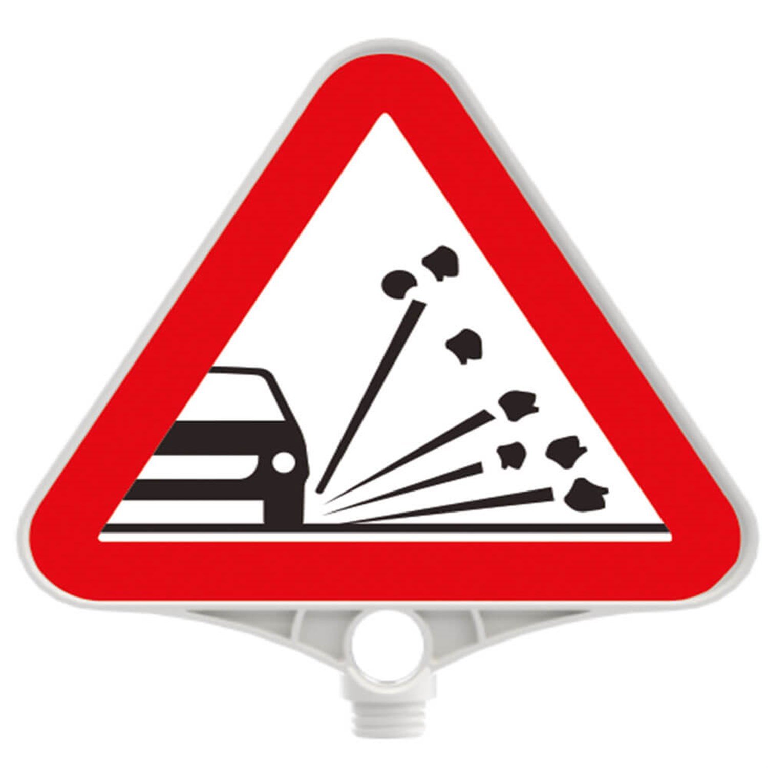 Üçgen Levha(Mıcırlı Yol)