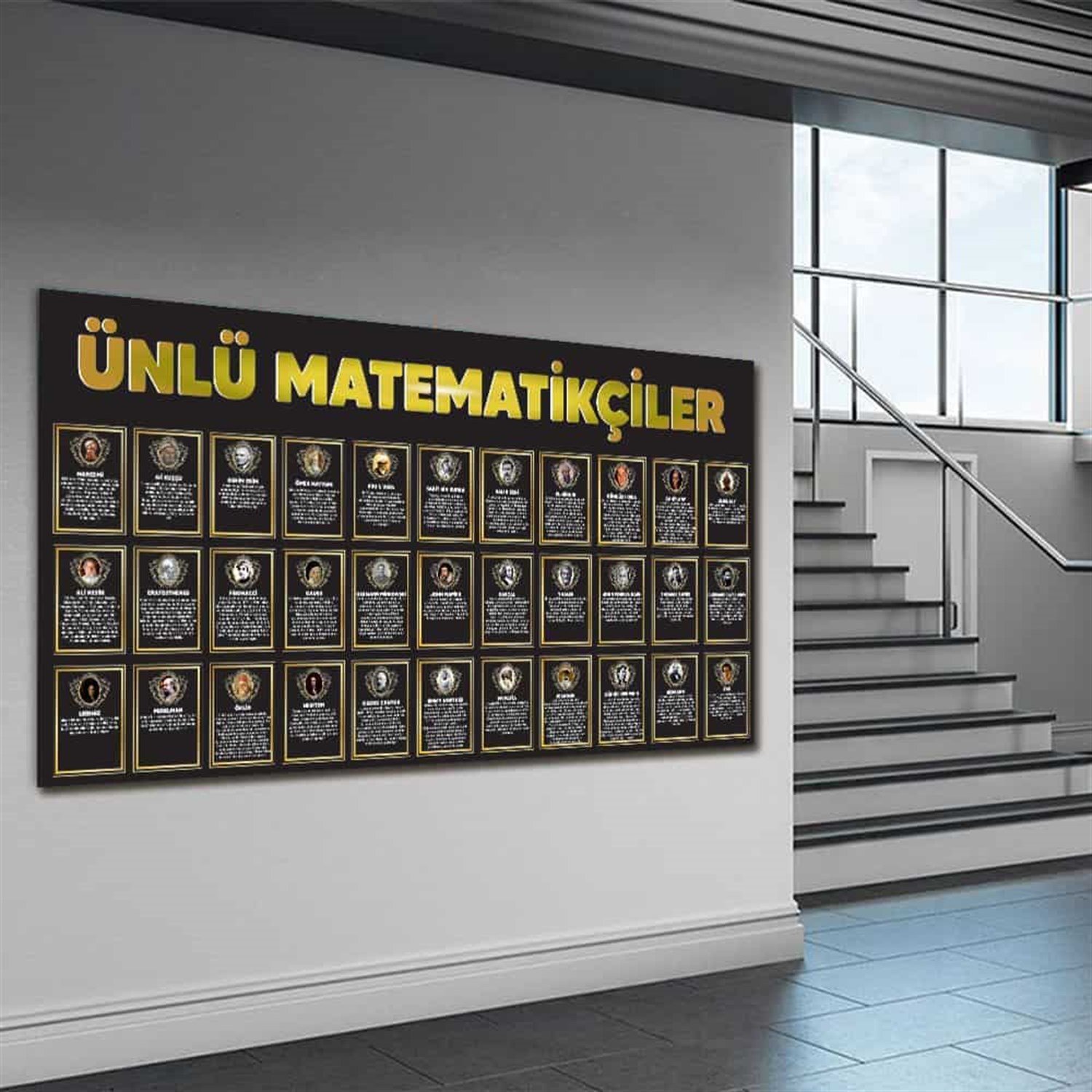 Ünlü Matematikçiler Posteri