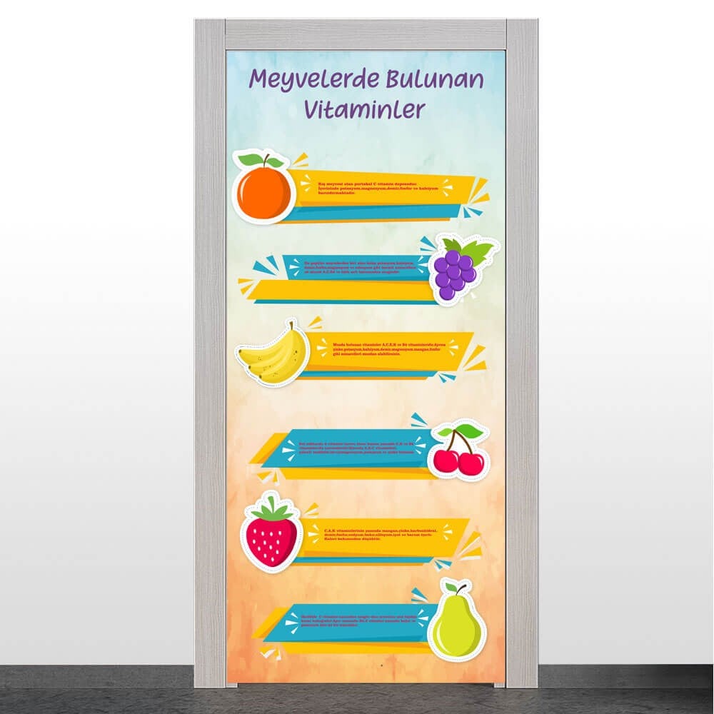 Vitaminler Kapı Giydirme