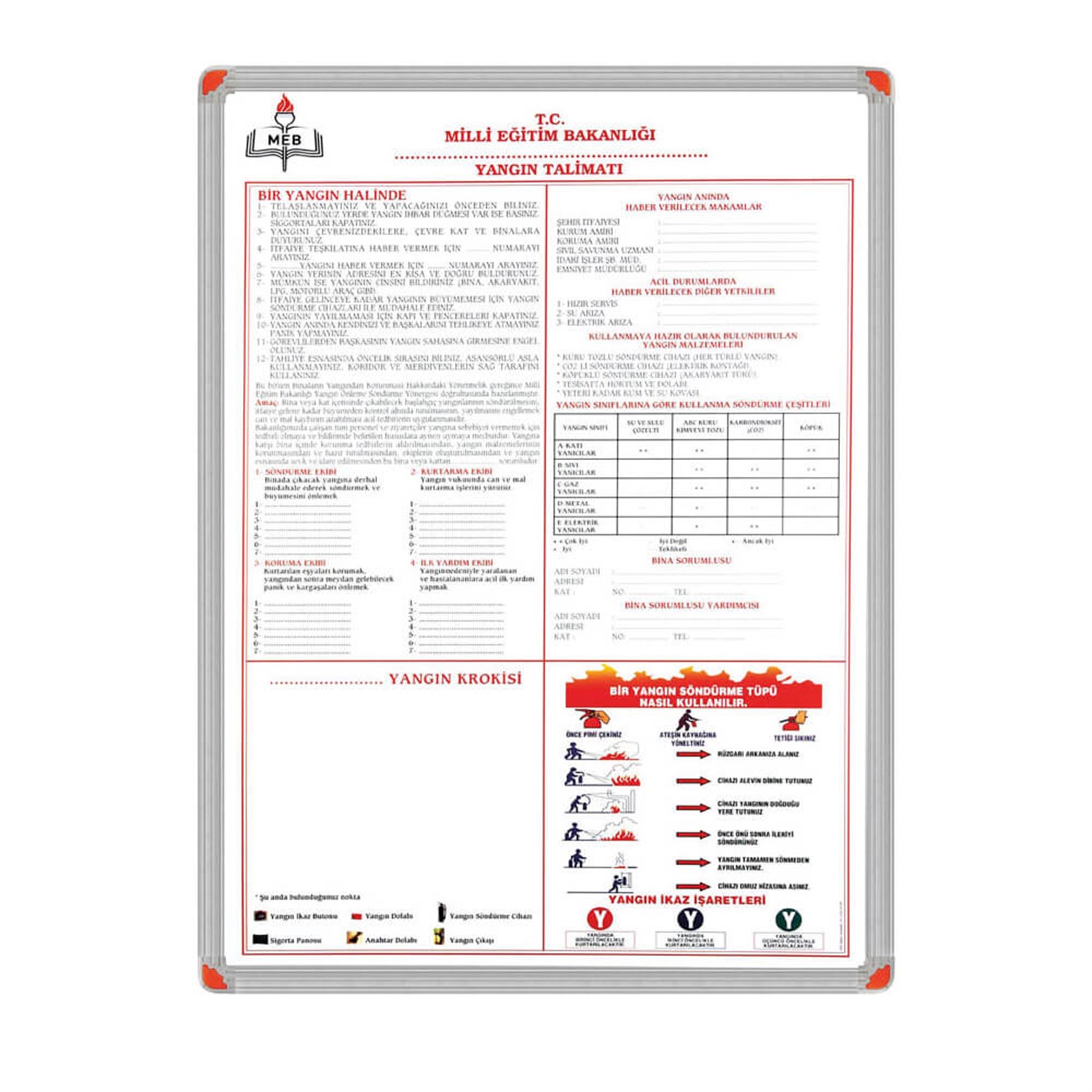 Yangın Güvenlik Talimatı