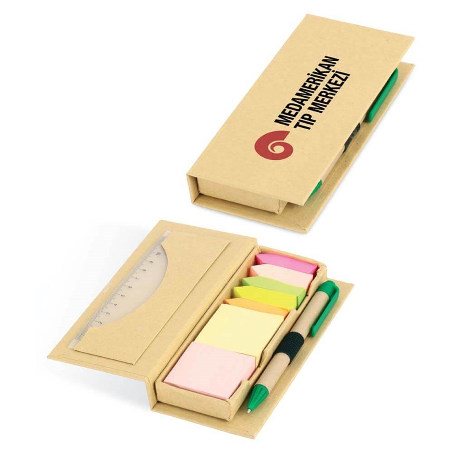 Yapışkanlı Notluklu Spiralli Defter