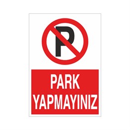 Park Yapmayınız