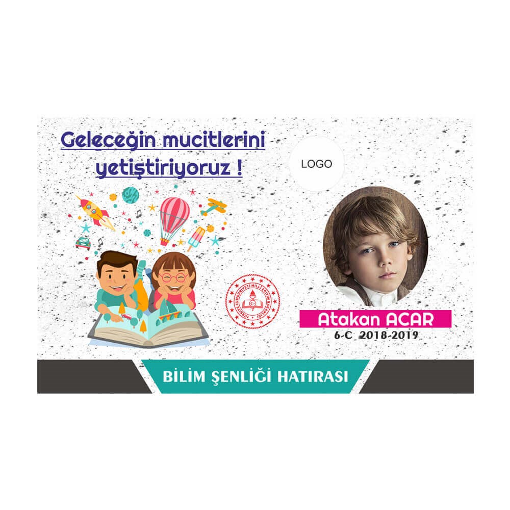 Bilim Fuarı Hatıra Magneti (Resimli - İsimli)