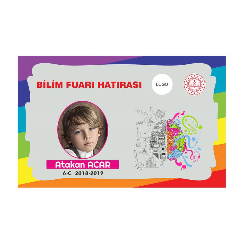  Bilim Fuarı Hatıra Magneti (Resimli - İsimli)