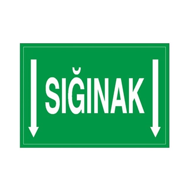 Sığınak Aşağı Ok