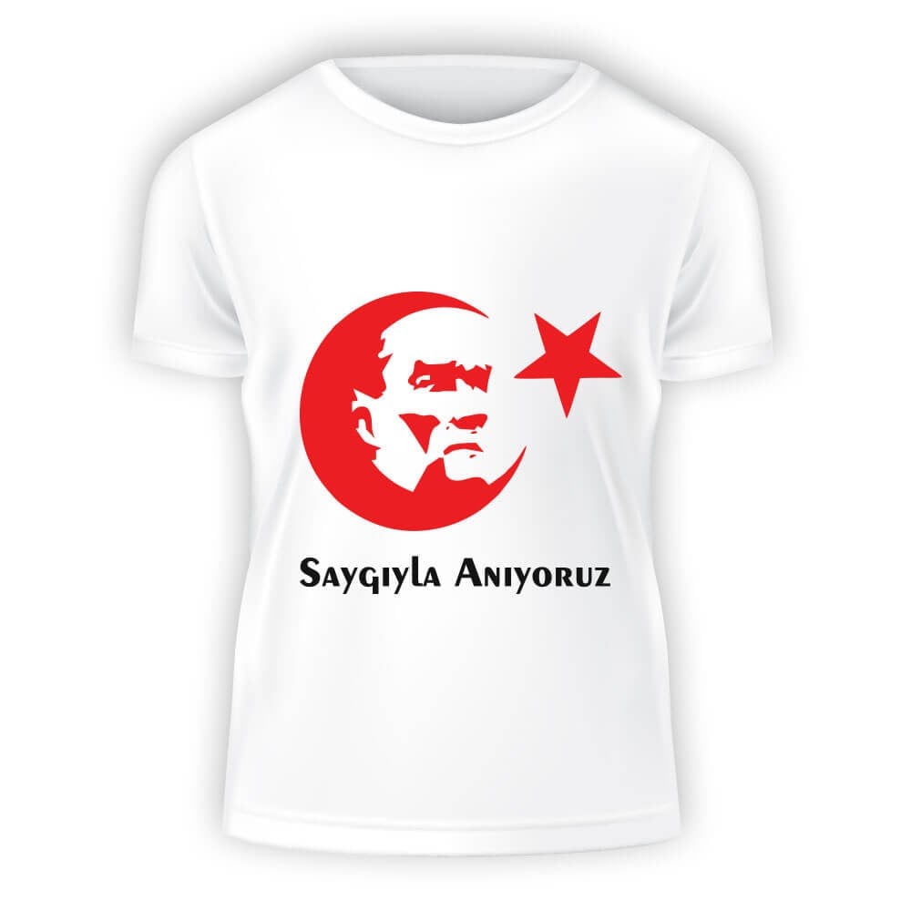 10 Kasım Atatürk Tişörtü
