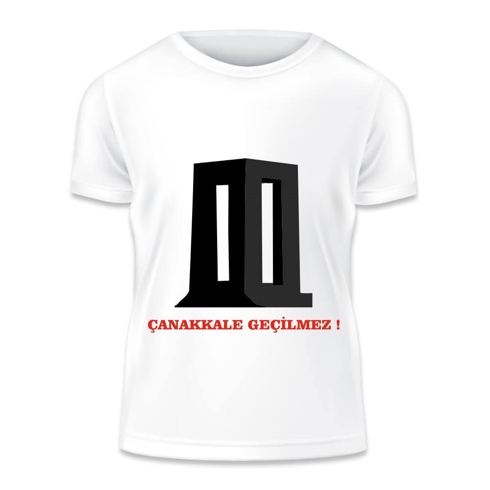 18 Mart Çanakkale Baskılı Tişörtü