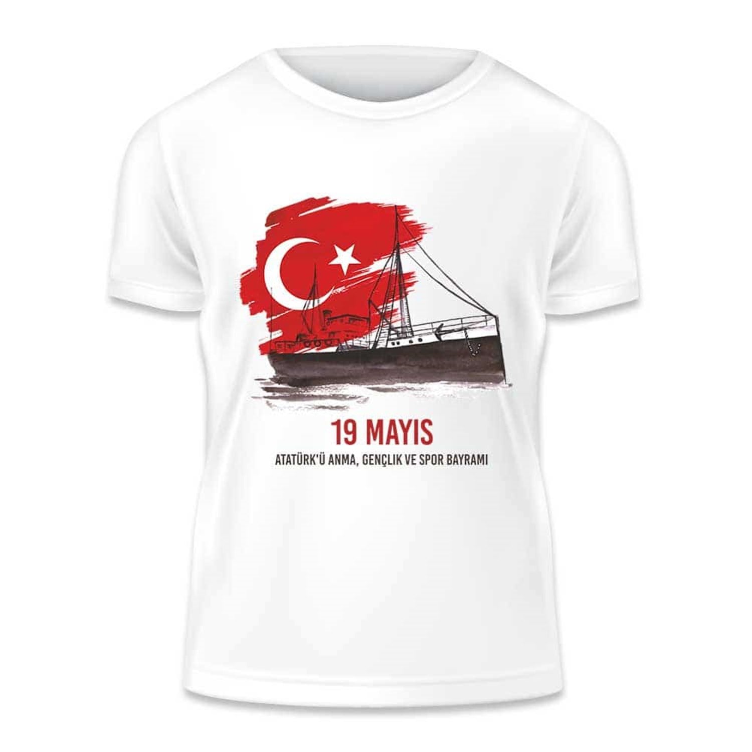 19 Mayıs Baskılı Tişört