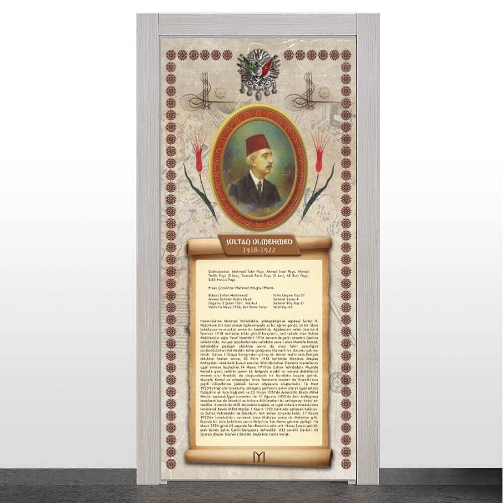6. Mehmet (Vahdettin) Kapı Giydirme