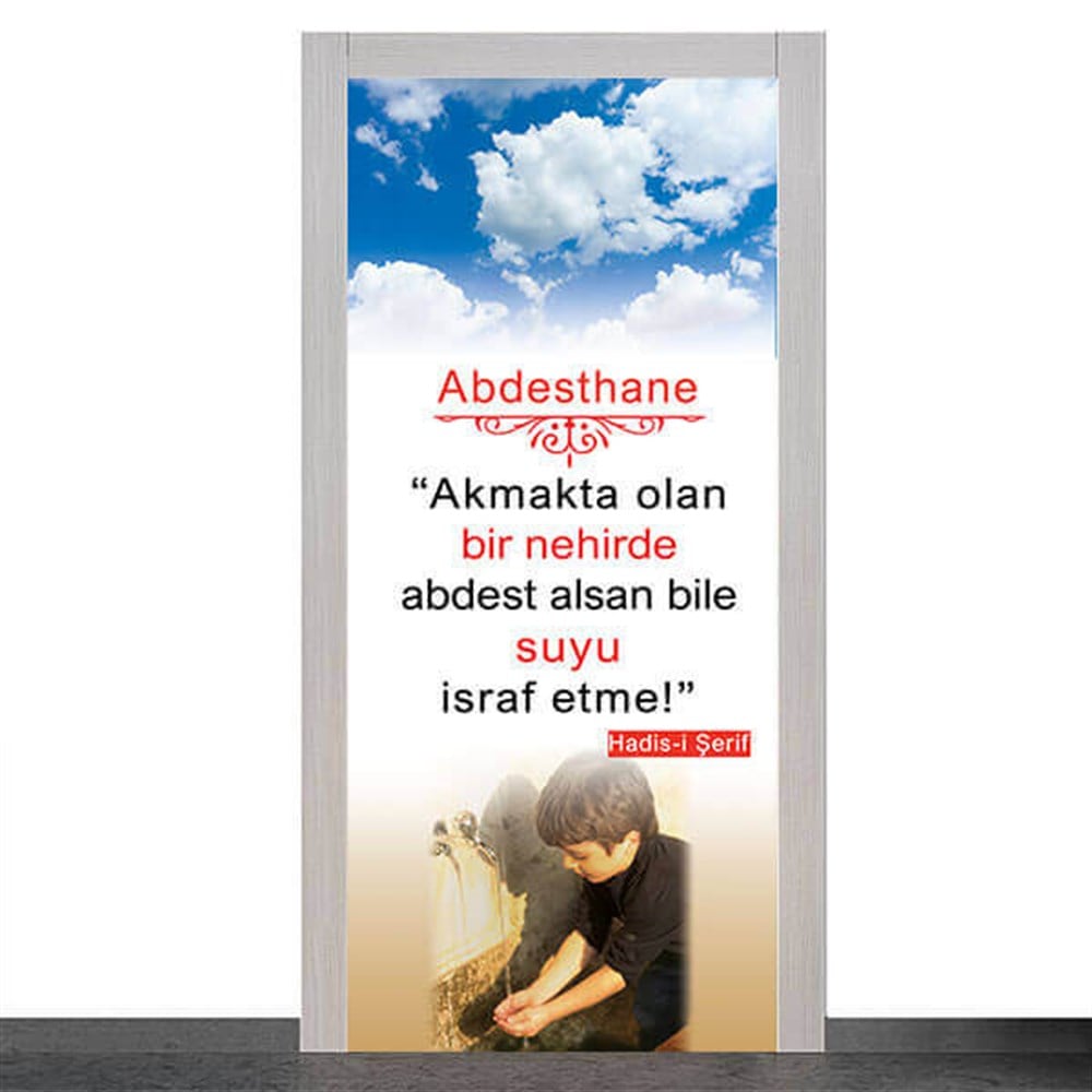 Abdesthane Kapı Giydirme 