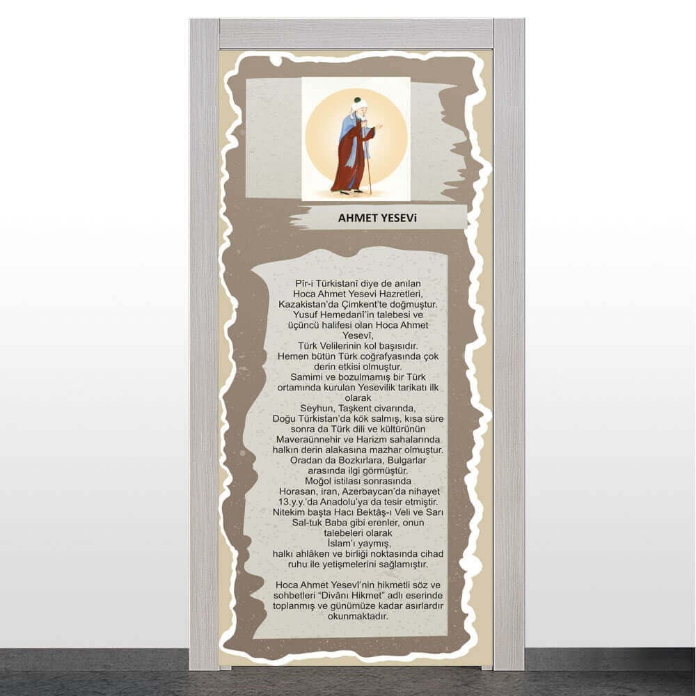 Ahmet Yesevi Kapı Giydirme